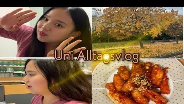 'Uni Vlog : wie ich mich auf das Semester vorbereite (feat. Korean food)'