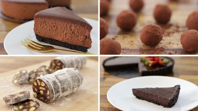 '5 Easy No-Bake Chocolate Dessert Recipes'