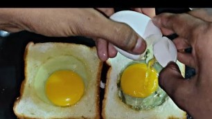 'Bread+Egg tasty food making Malayalam | B6 tech |'