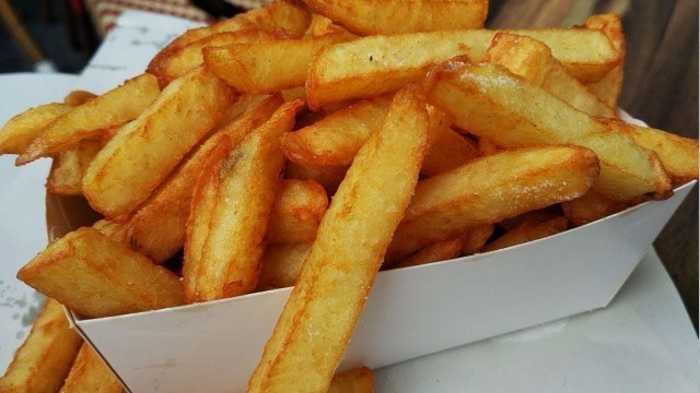 'Crispy French fries Recipe - Homemade crispy fries recipe- Restaurant style french fries'