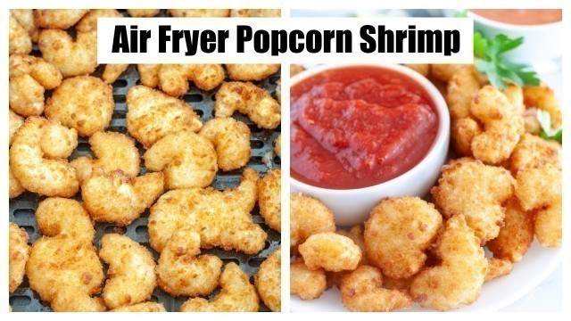 'Air Fryer Frozen Popcorn Shrimp'