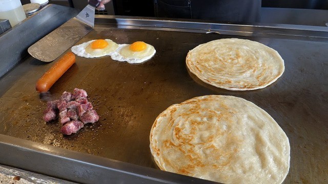 '대만식 계란 토스트 / taiwanese style egg toast - korean street food'