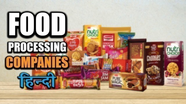 'Top 7 Food Processing Companies in India 2019 (Hindi)'