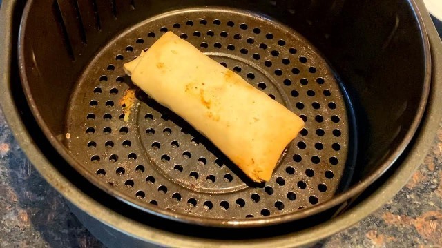 'Air Fryer Frozen Breakfast Burrito - How To Cook Frozen Burritos In The Air Fryer'