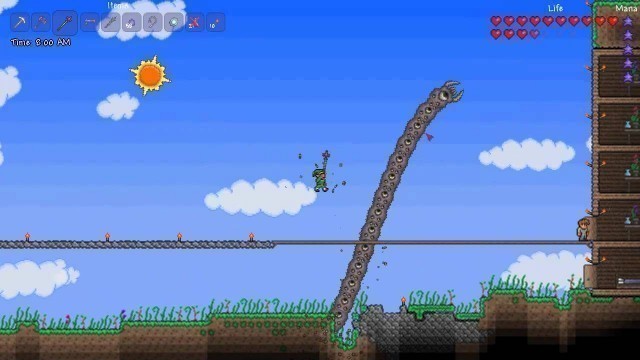 'Random Terraria Videos: Eater of Worlds Boss'