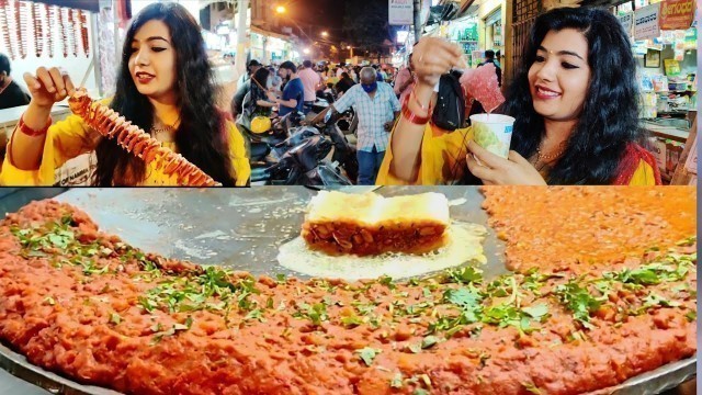 'Most Amazing VV Puram Food Street trail| Bangalore Street Food Vlog#5'