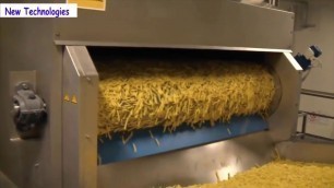 'Incredible Automatic French Fries Manufacturing Production Line Modern Food Processing Technology'