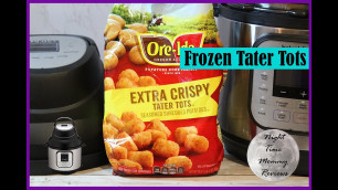 'Frozen Tater Tots | INSTANT POT AIR FRYER LID / DUO CRISP RECIPE'