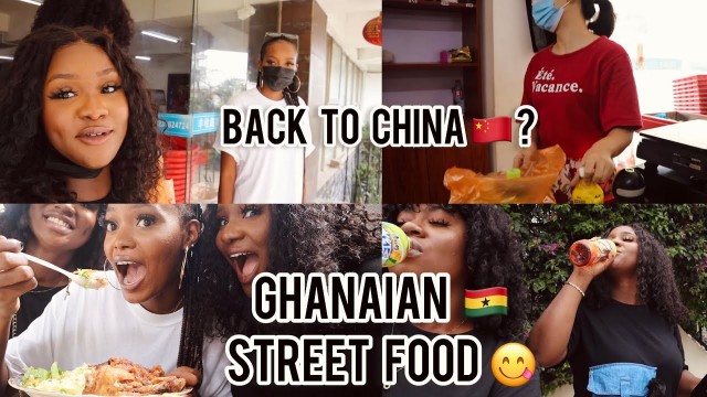 'I WENT BACK TO CHINA...IN GHANA| TRYING GHANAIAN STREET FOOD| EXPLORING OXFORD STREET|SARAH KYOLA'