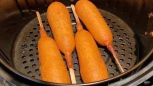 'Air Fryer Corn Dogs - How To Cook Frozen Corn Dogs In The Air Fryer - So Crunchy, AMAZING!'