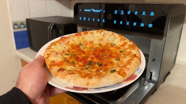 'Making Frozen Pizza in an Air Fryer - Air Fryer Recipes - CalmDo Air Fryer Oven'