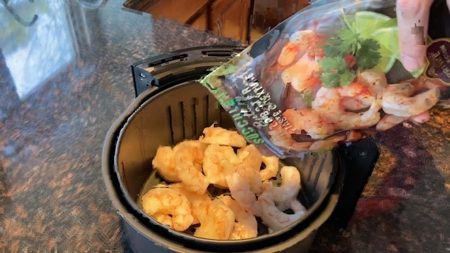 'Air Fryer Frozen Shrimp Recipe'