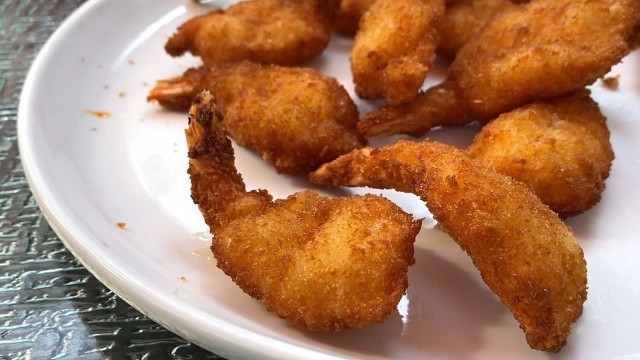 'Air Fryer Frozen Breaded Shrimp - How To Cook Frozen Breaded Shrimp In The Air Fryer - Super Crispy!'