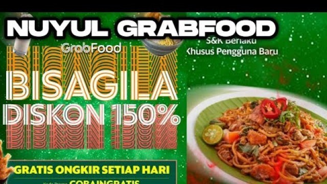 'Tutorial | Nuyul Grabfood 4 Pesanan 1 Akun sehari makan hemat 