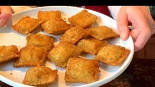 'Air Fryer Frozen Toasted Ravioli'