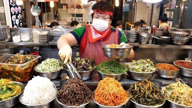 '줄서서 먹는! 광장시장 길거리 음식 몰아보기 TOP12 / TOP12, Gwangjang Market Food / Korean Street Food'