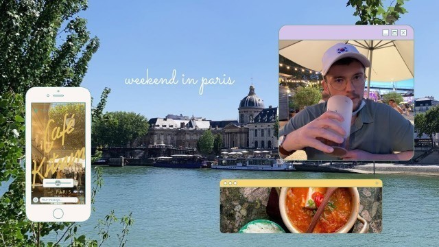 'Paris Vlog✨｜Korean Streetfood Restaurant, Café Kitsuné, Palais Royal｜