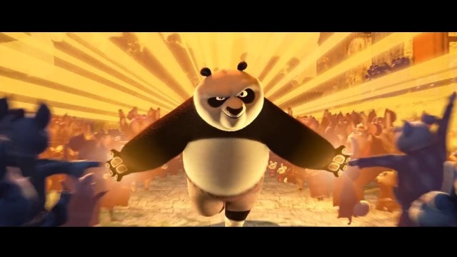 'Kung Fu Panda 3 - Po & The furious Five\'s Entry Scene'