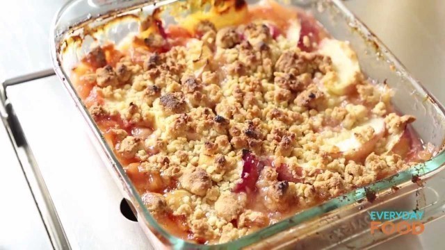 'Peach Crumble | Everyday Food with Sarah Carey'