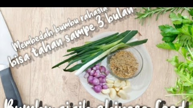 'Resep bumbu dasar chinese food tahan lama//bisa buat segala jenis masakan'