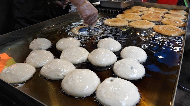 '역대급 왕호떡! 하루에 2,000개 팔리는 호떡맛집! /Korean pancake \"Hotteok\" /Korean street food'