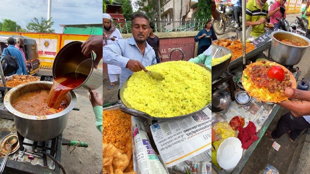 'King of Poha : 35 Years Old Place of Nagpur | Nagpur Food Vlog | Indian Street Food'