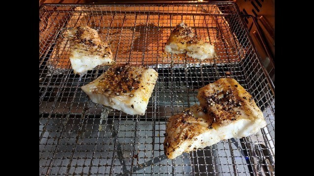 'Grilled Cod Fish Recipe Nuwave Bravo Smart Oven Air Fryer (Frozen)'