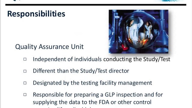 'Good Laboratory Practices for Food Processing Quality Labs'