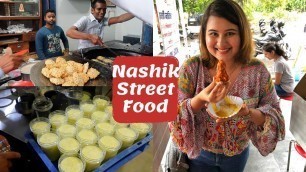 'Nashik Street Food | Misal Pav, Momos & More | Golgappa Girl'