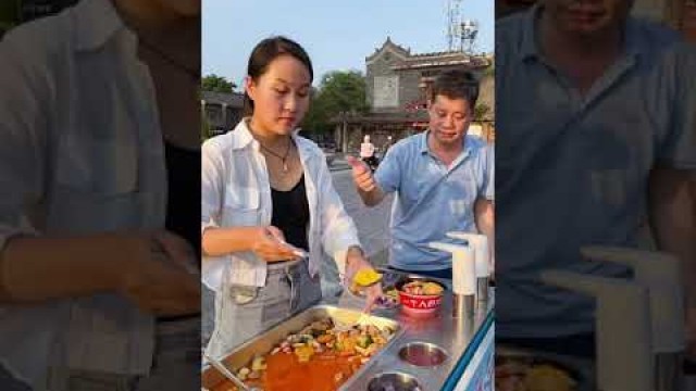 'Taiwanese Street Food Liuhe Tourist Night Market #shorts EP28'