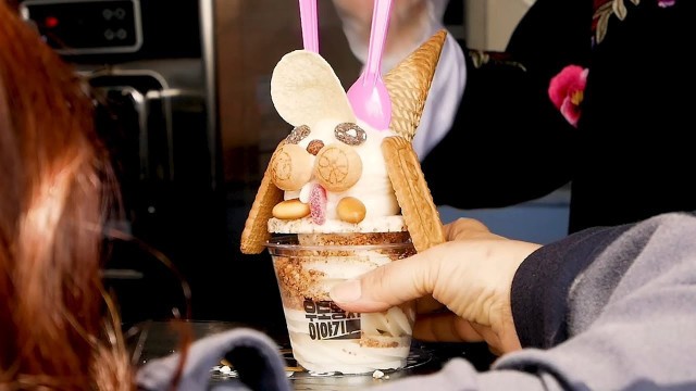 'Jeju Island Peanut Ice Cream Show - Korean Street Food'