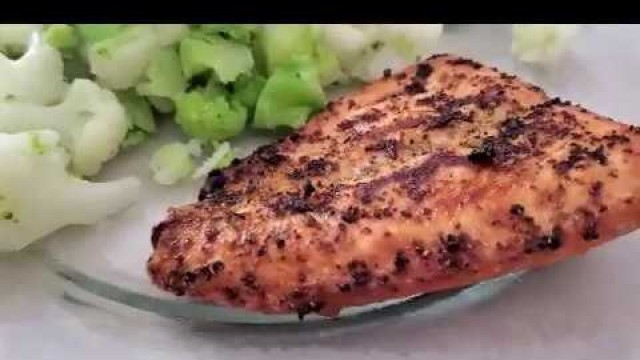 'The Best Air Fryer Salmon from Frozen'