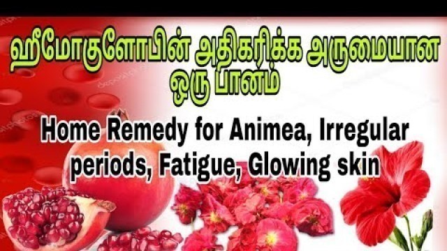 'How to increase hemoglobin in blood naturally / home remedy for anemia / irregular period'