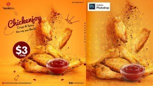 'Food Design || Food Post || Food Poster Design || Restaurant Post || Photoshop'