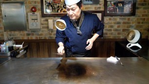 '철판요리 달인, 생활의달인 쉐프 / amazing skill, teppanyaki steak master - korean street food'