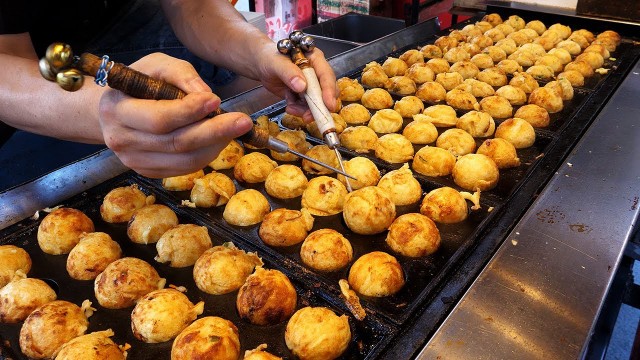 '타코야끼 달인 / Amazing Skill of Takoyaki Master - korean street food'