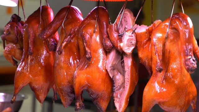 'Chinese Street Food - Roast Duck 烤鴨 Beijing China#6'