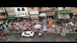 'View of Food street,  Old anar Kali Lahore'