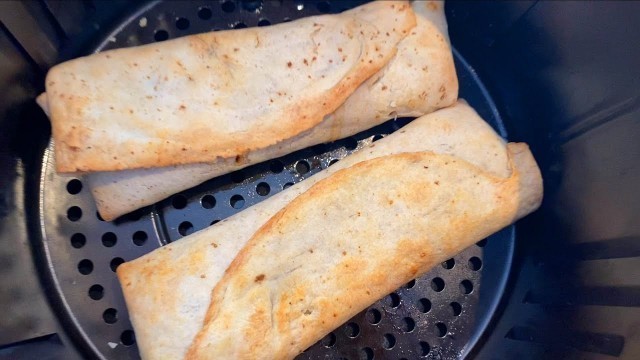 'Air Fryer Frozen Chicken Burritos: How To Cook Trader Joe\'s Frozen Chicken Burritos In The Air Fryer'