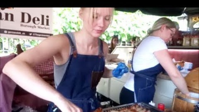 'LONDON STREET FOOD, BOROUGH MARKET, FRESH FOOD MARKET IN LONDON, BOROUGH'