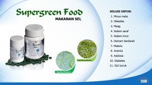 'SUPER GREEN FOOD - SUPLEMEN KESEHATAN'