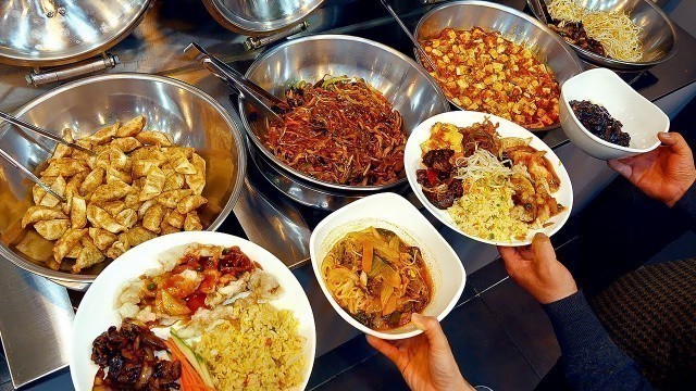 '10 Kinds of Unlimited Chinese Food Buffet! Only $8 - Korean Street Food'