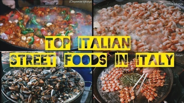 'The Biggest Italian Street food in Italy  2021'