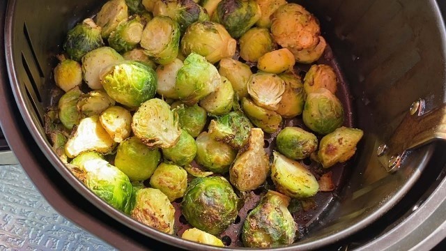 'Air Fryer Frozen Brussels Sprouts | How To Cook Frozen Brussel Sprouts In The Air Fryer'