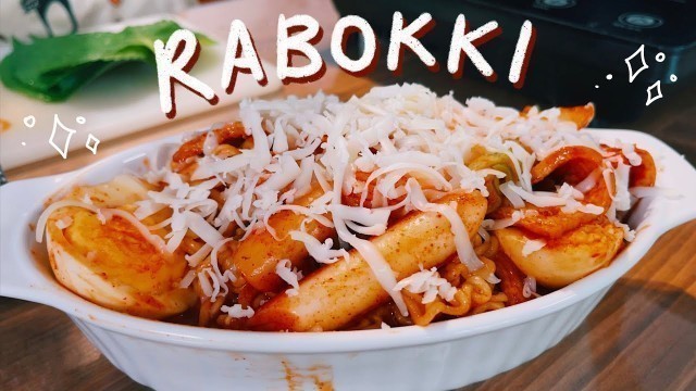 'Korean Street Food at Home: CHEESE RABOKKI 