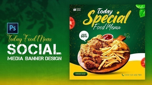 'Food social media banner design for freepik | GDDS Ltd'