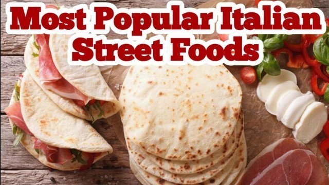 'MOST POPULAR ITALIAN STREET FOODS #kawalingpinoy #panlasangpinoy #lutongpinoy #italy #italia'