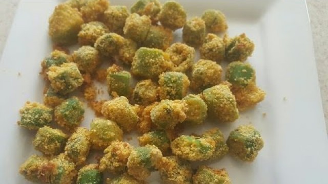 'Air Fryer Fried Okra Airfryer'