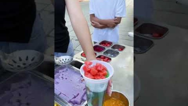 'Taiwanese Street Food Liuhe Tourist Night Market #shorts EP18'