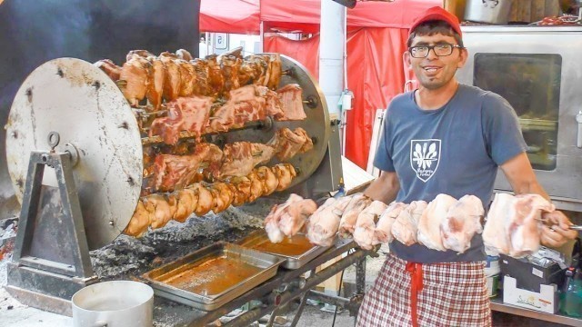 'Italy Street Food Festival. Grilled Meat, Fried Fish, Pasta, Farinata and more Italian Food'